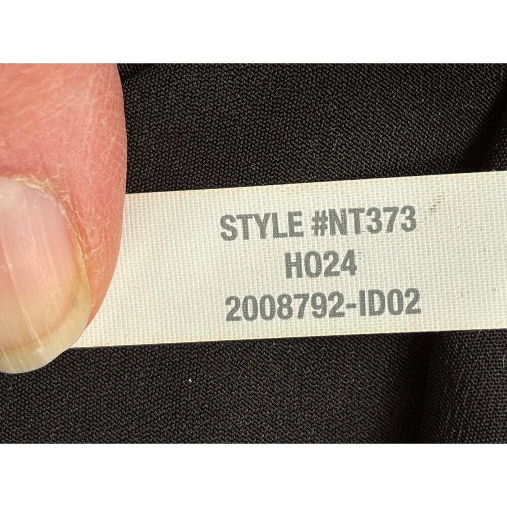 Madewell Black Layton Midi Strap Dress Sz 16 - Picture 10 of 12